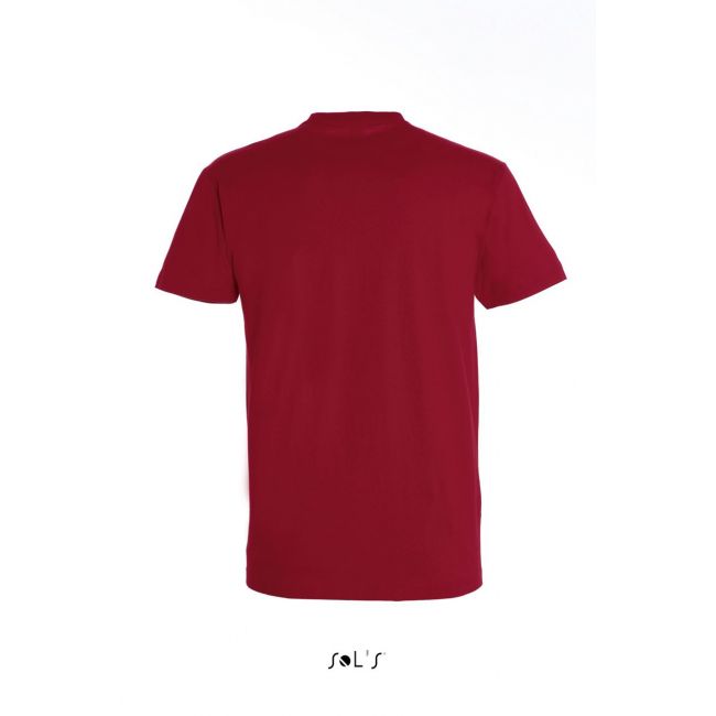 Sol's imperial - men's round collar t-shirt culoare tango red marimea l