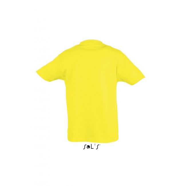 Sol's regent kids - round neck t-shirt culoare lemon marimea 2a