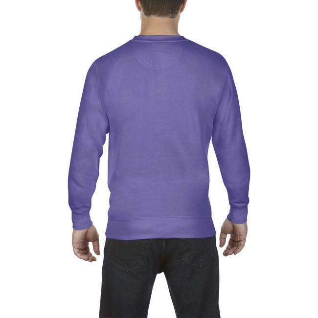 Adult crewneck sweatshirt culoare violet marimea 2xl