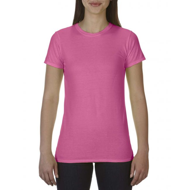 Ladies' lightweight fitted tee culoare crunchberry marimea l