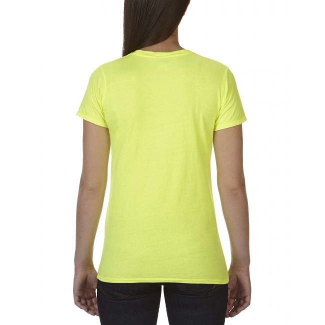 Ladies' lightweight fitted tee culoare neon yellow marimea xl