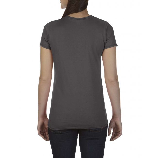 Ladies' lightweight fitted tee culoare pepper marimea xs