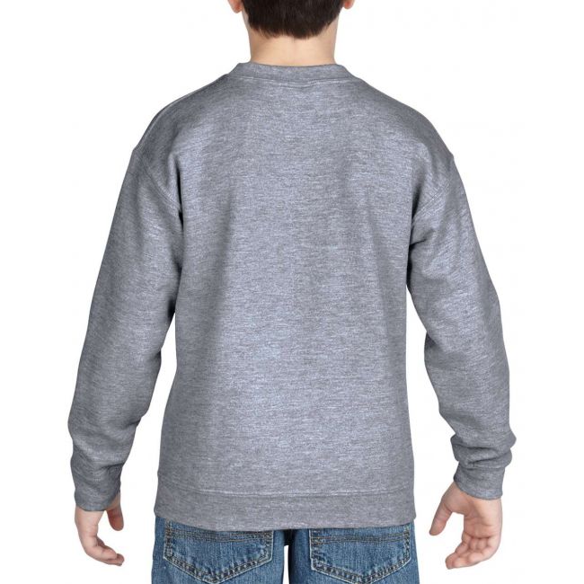 Heavy blend™ youth crewneck sweatshirt culoare graphite heather marimea s