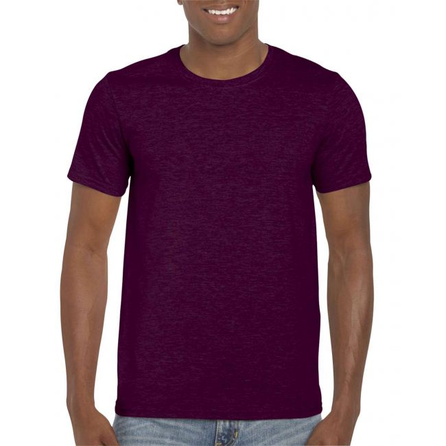 Softstyle® adult t-shirt culoare maroon marimea 3xl