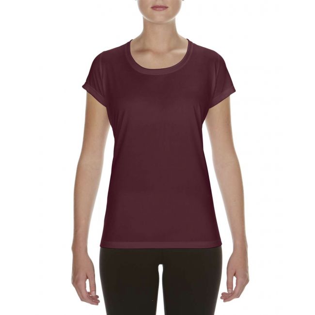 Performance® ladies' core t-shirt culoare sport dark maroon marimea 2xl