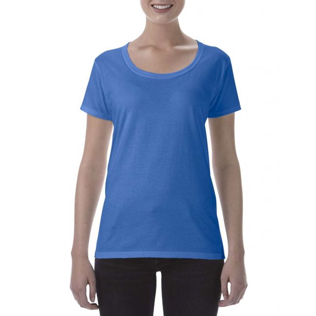 Softstyle® ladies' deep scoop t-shirt culoare royal marimea s