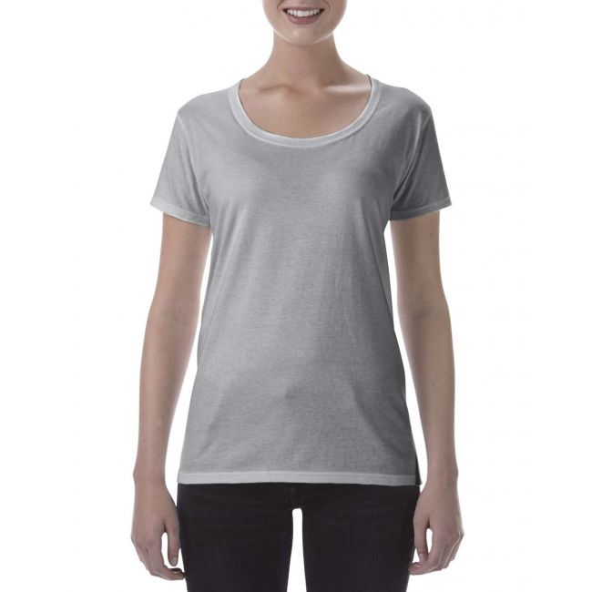 Softstyle® ladies' deep scoop t-shirt culoare rs sport grey marimea 2xl