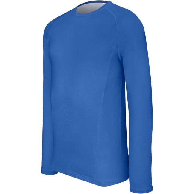 Adults' long-sleeved base layer sports t-shirt culoare sporty royal blue marimea xs