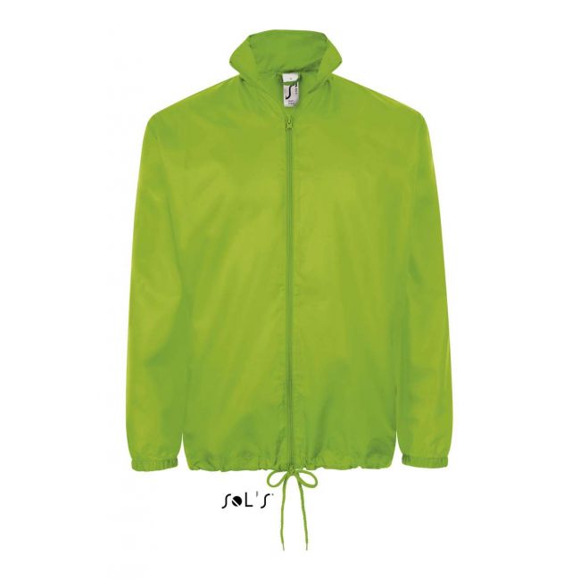 Sol's shift - unisex water repellent windbreaker culoare lime marimea m