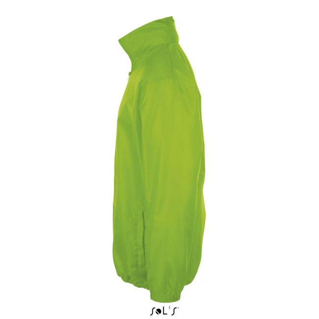 Sol's shift - unisex water repellent windbreaker culoare lime marimea xs