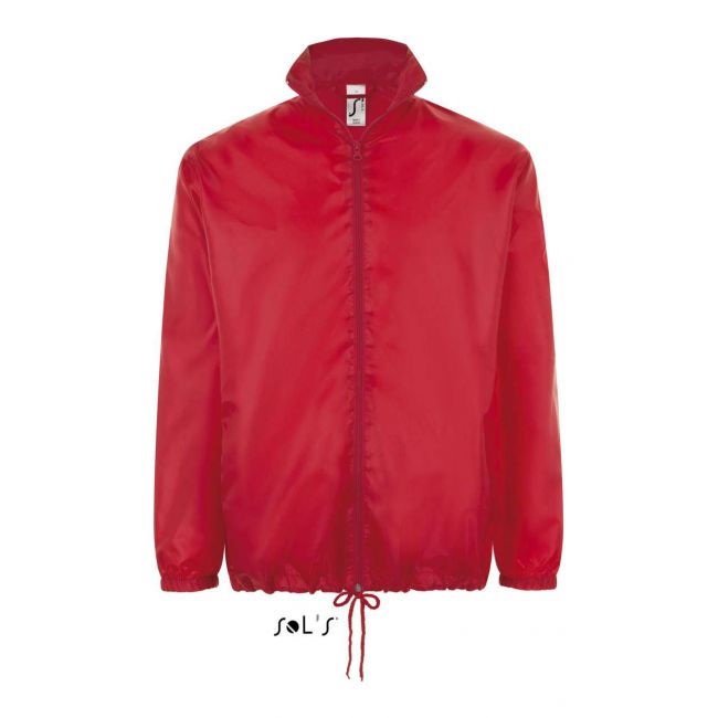 Sol's shift - unisex water repellent windbreaker culoare red marimea xl