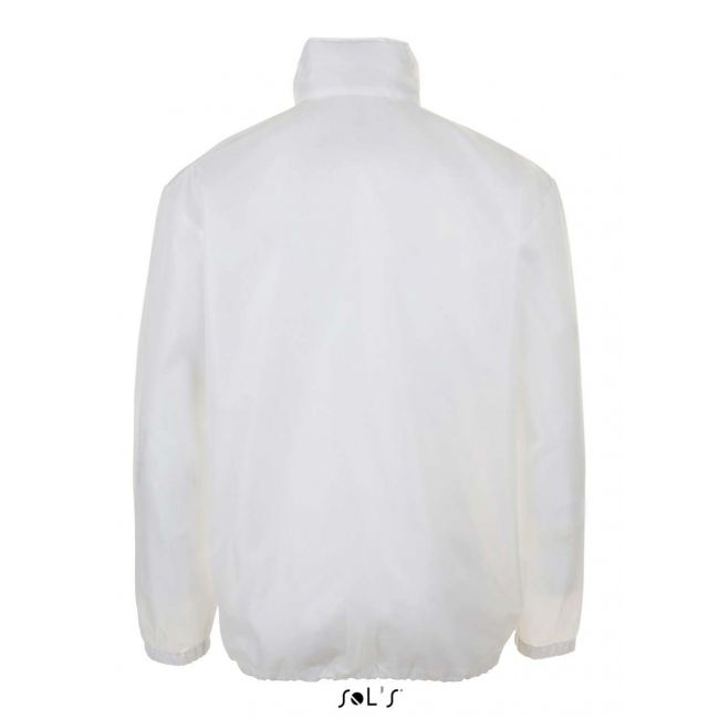 Sol's shift - unisex water repellent windbreaker culoare white marimea 2xl