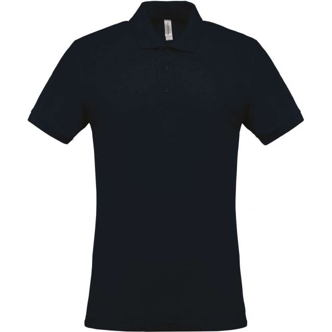 Men's short-sleeved piquÉ polo shirt culoare navy marimea 2xl