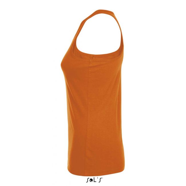 Sol's justin women - racerback tank top culoare orange marimea 2xl