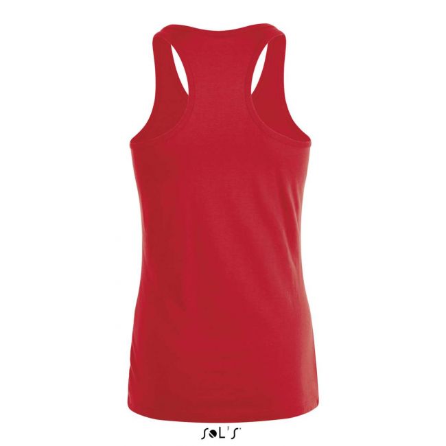 Sol's justin women - racerback tank top culoare red marimea l