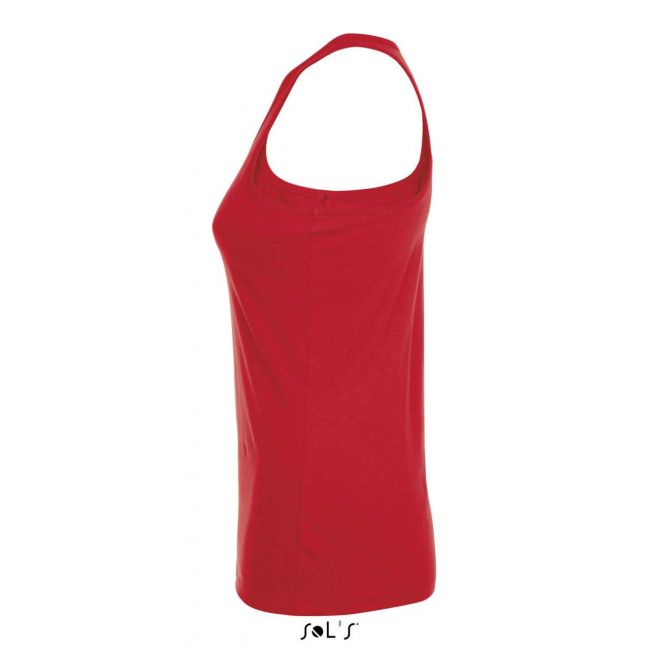 Sol's justin women - racerback tank top culoare red marimea m