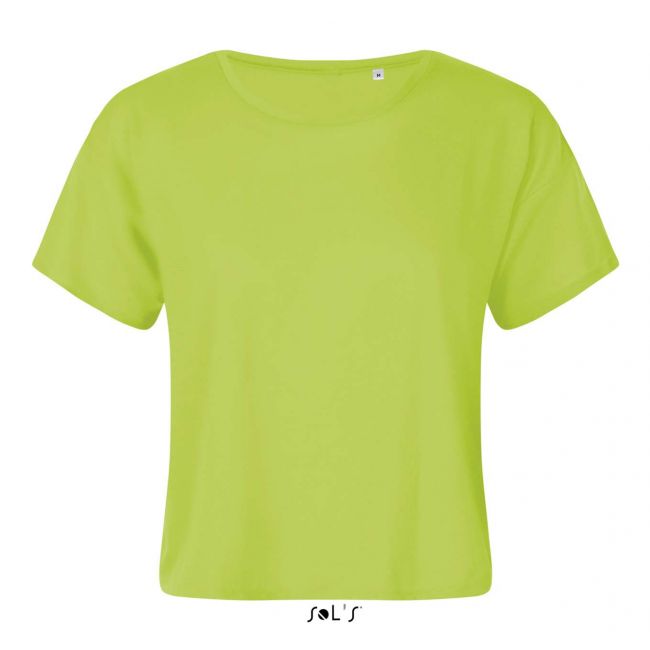 Sol's maeva - women's crop top culoare neon green marimea 2