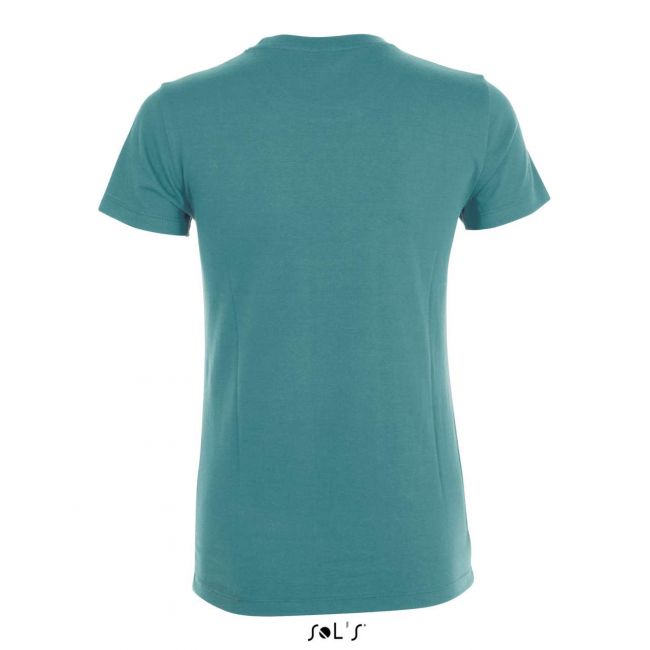 Sol's regent women - round collar t-shirt culoare duck blue marimea xl