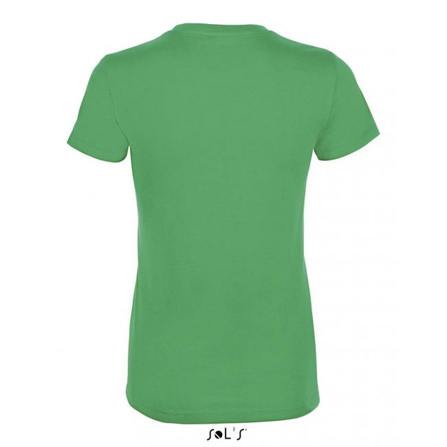 Sol's regent women - round collar t-shirt culoare kelly green marimea s