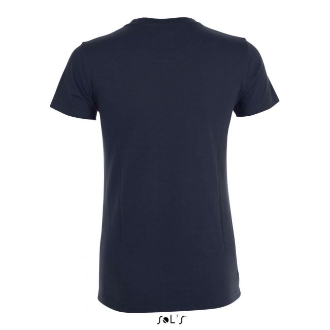 Sol's regent women - round collar t-shirt culoare navy marimea m