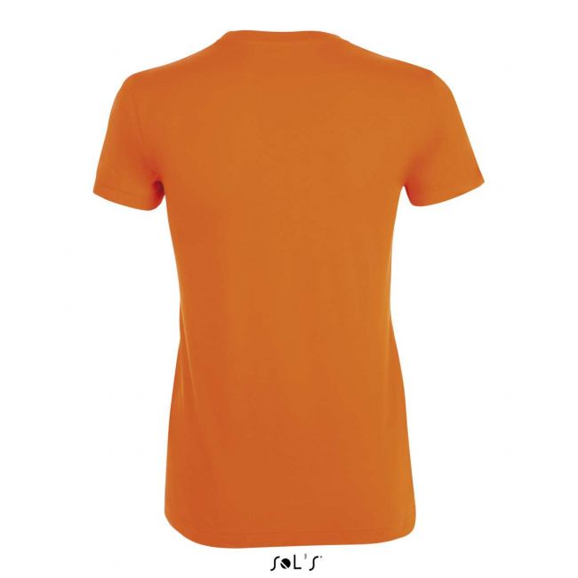 Sol's regent women - round collar t-shirt culoare orange marimea 2xl