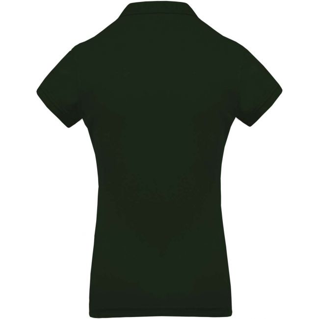 Ladies’ short-sleeved piquÉ polo shirt culoare forest green marimea m