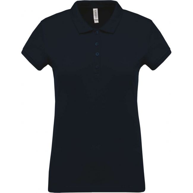 Ladies’ short-sleeved piquÉ polo shirt culoare navy marimea 3xl