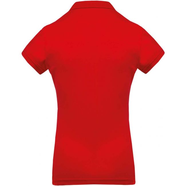 Ladies’ short-sleeved piquÉ polo shirt culoare red marimea 2xl