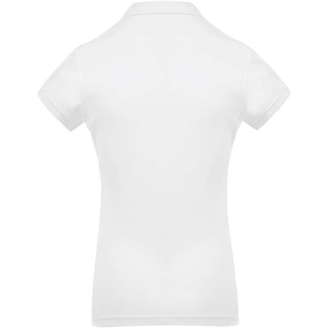 Ladies’ short-sleeved piquÉ polo shirt culoare white marimea 2xl