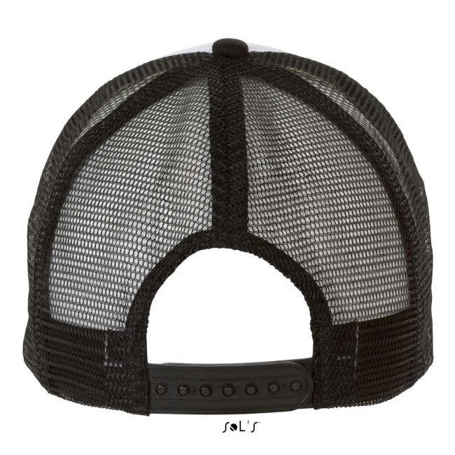 Sol's bubble - five panel mesh cap culoare white/black marimea u