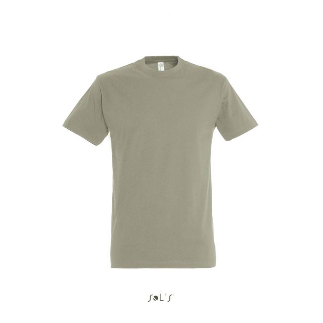 Sol's imperial - men's round collar t-shirt culoare khaki marimea s