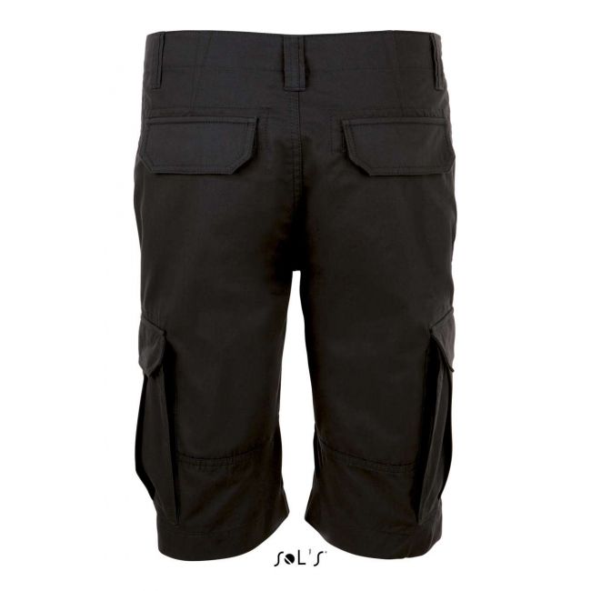 Sol's jackson - men's bermuda shorts culoare black marimea 38