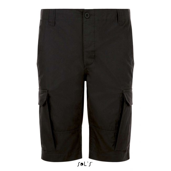 Sol's jackson - men's bermuda shorts culoare black marimea 48