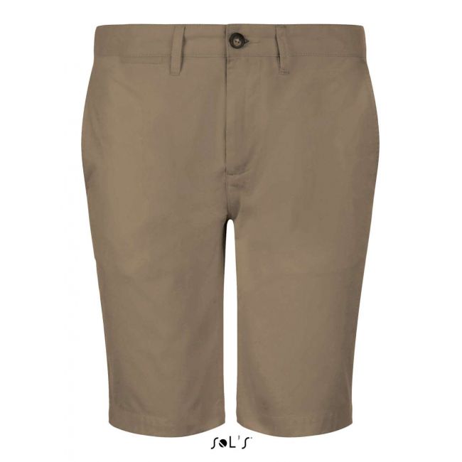 Sol's jasper - men's chino shorts culoare chestnut marimea 48