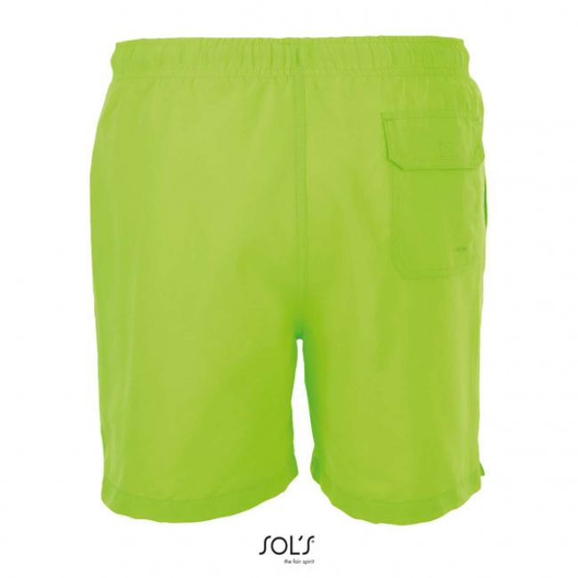 Sol's sandy - men's swim shorts culoare neon green marimea s