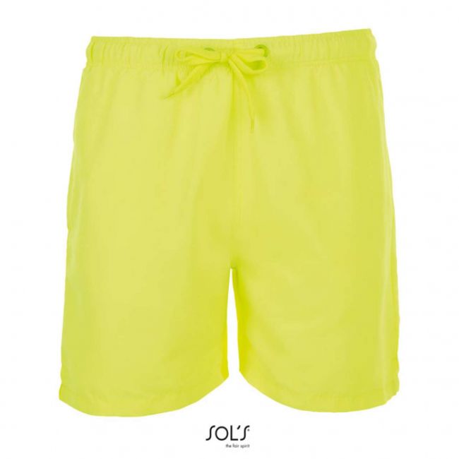 Sol's sandy - men's swim shorts culoare neon yellow marimea xs