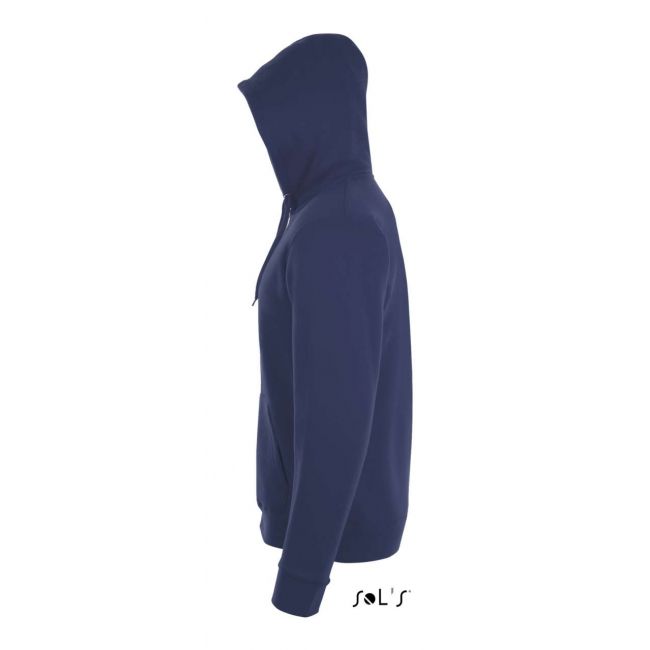 Sol's stone - unisex zip hoodie culoare french navy marimea 2xl