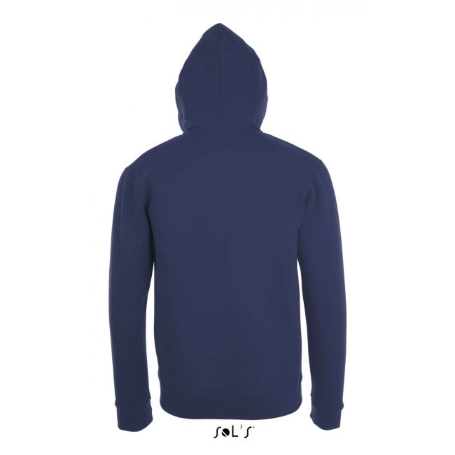 Sol's stone - unisex zip hoodie culoare french navy marimea l