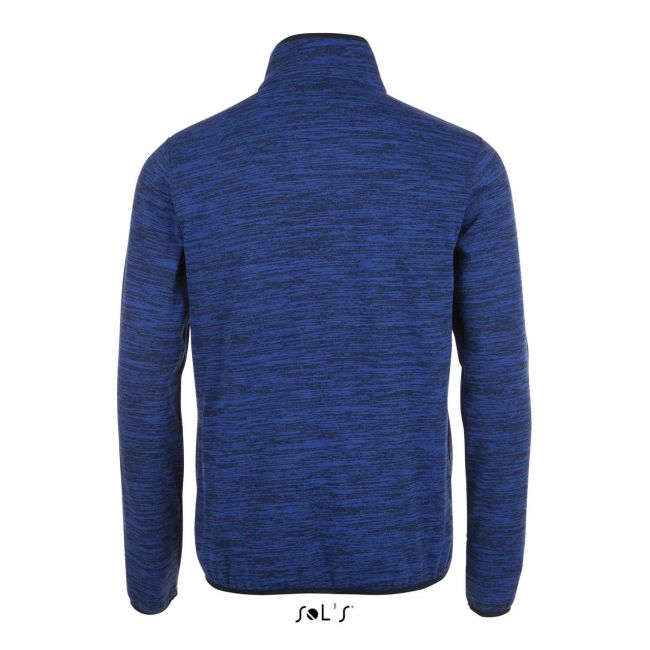 Sol's turbo - knitted fleece jacket culoare bugatti blue/navy pro marimea 3xl