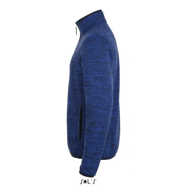 Sol's turbo - knitted fleece jacket culoare bugatti blue/navy pro marimea s