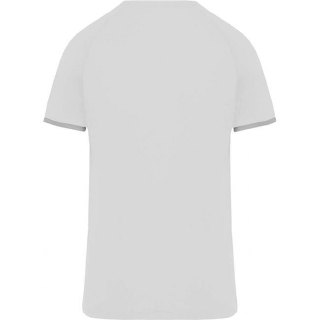 Performance t-shirt culoare white/fine grey marimea xs