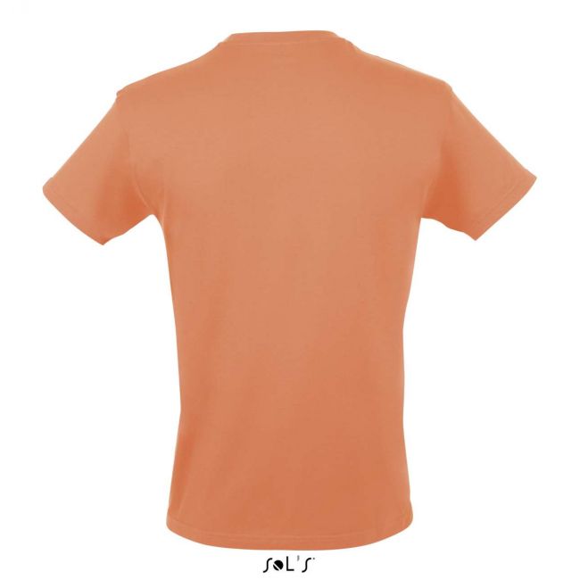 Sol's regent - unisex round collar t-shirt culoare apricot marimea 2xl