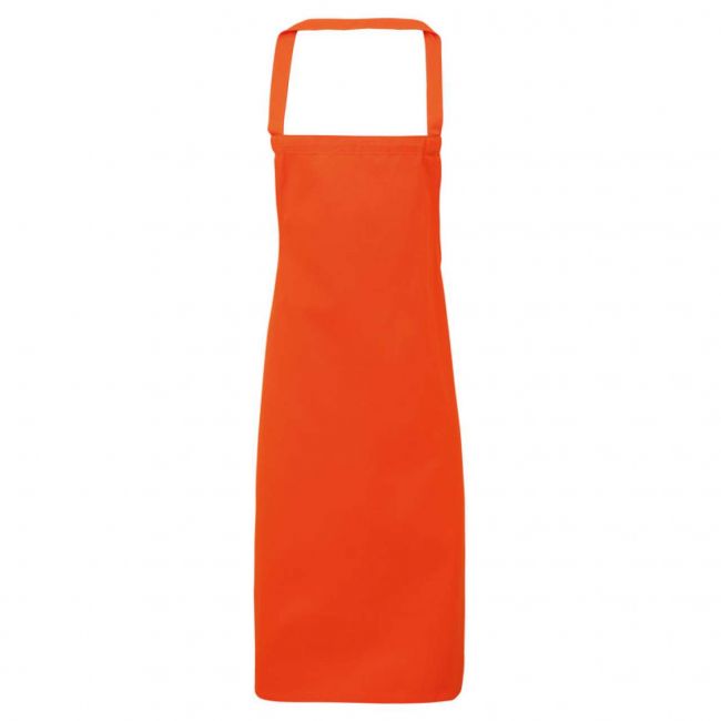 100% cotton bib apron culoare orange marimea u