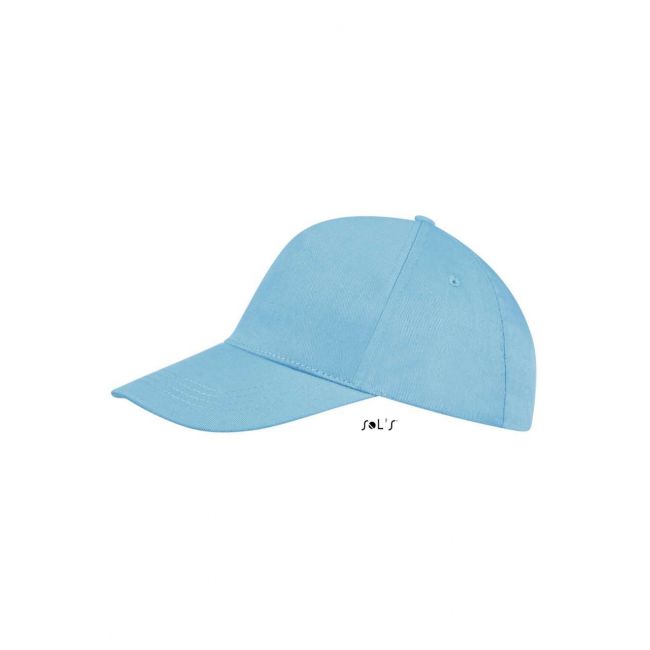 Sol's buzz - five panel cap culoare atoll blue marimea u