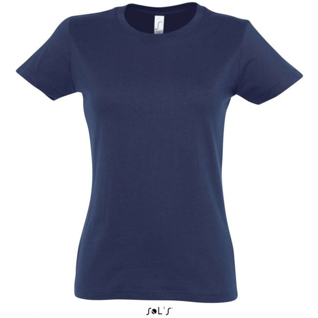 Sol's imperial women - round collar t-shirt culoare french navy marimea l