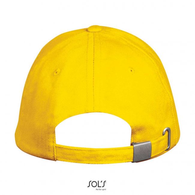 Sol's long beach - 5 panel cap culoare gold marimea u