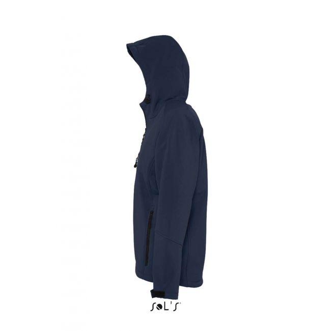 Sol's replay men - hooded softshell culoare french navy marimea l