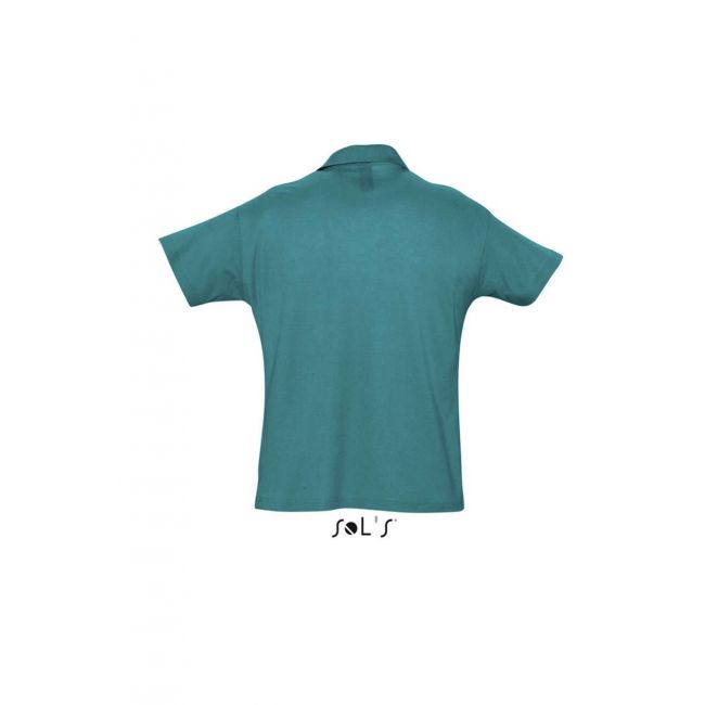 Sol's summer ii - men's polo shirt culoare duck blue marimea l