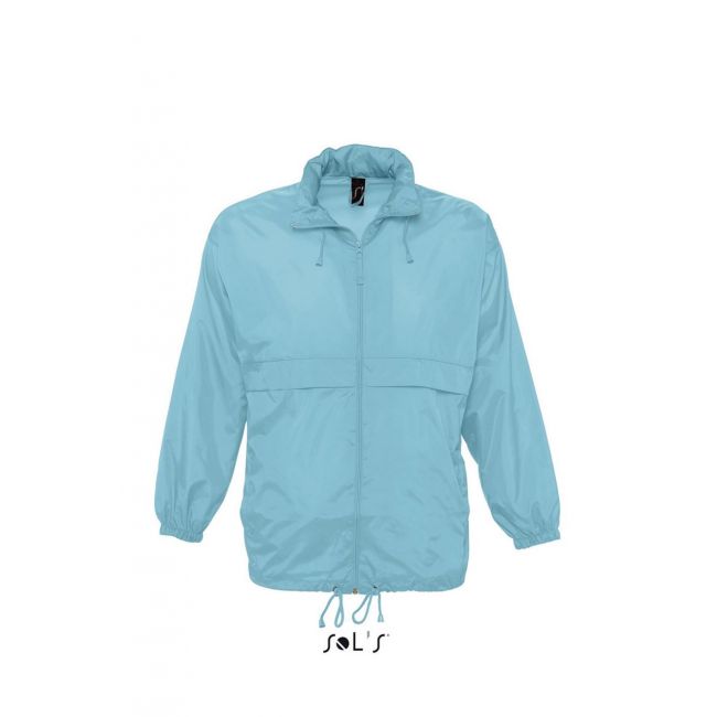 Sol's surf - unisex water repellent windbreaker culoare atoll blue marimea xs