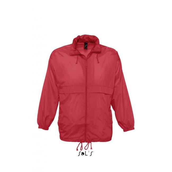 Sol's surf - unisex water repellent windbreaker culoare red marimea xs